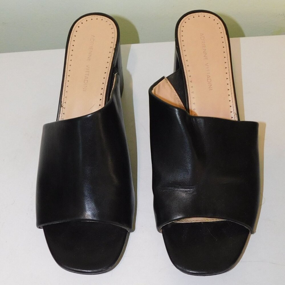 Adrienne Vittadini Heeled Slides Size 11M
